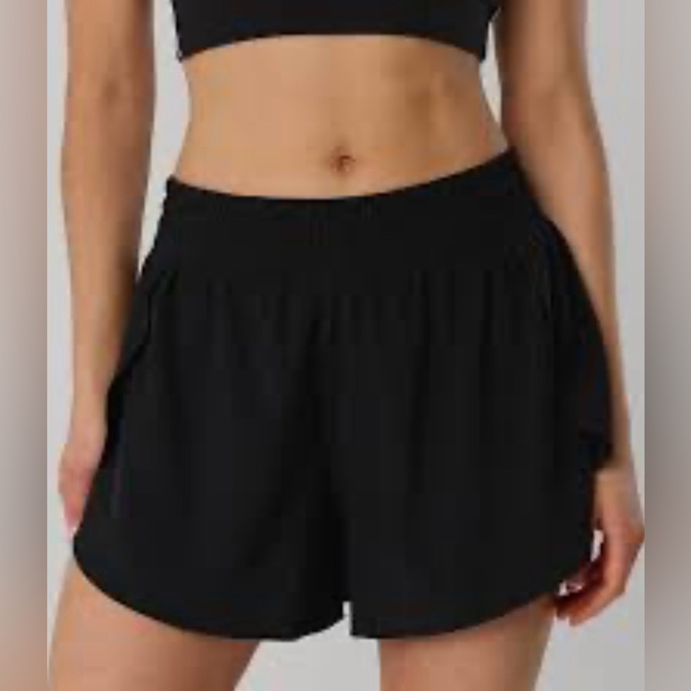 Black Women's Athletic Shorts
